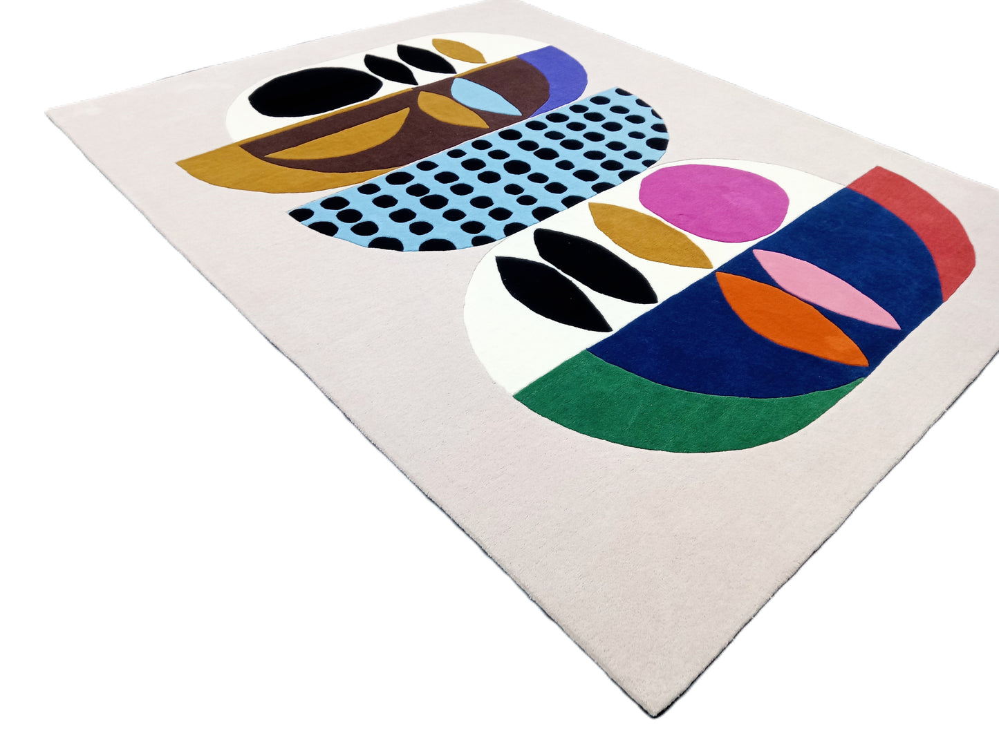 Geometric Modern Hand Tufted Rugs, Area Rug, Handmade Rugs, Kids Rug, Area Rug, Customize Rug, Soft Rugs.