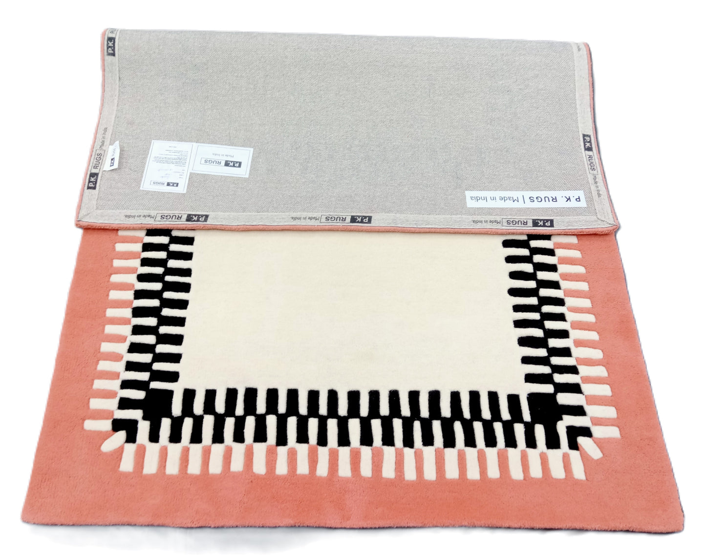 Border Striped Design Hand Tufted Rugs, Area Rug, Handmade Rugs, Kids Rug, Area Rug, Customize Rug, Soft Rugs. (Copy)
