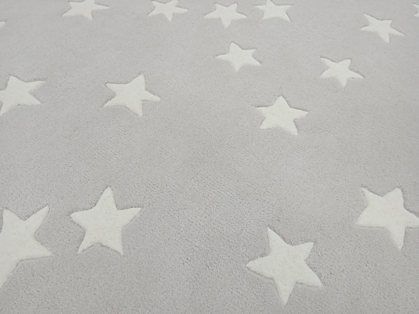 White Star Round Hand Tufted Rugs, Handmade Rugs, Kids Rug, Area Rug, Customize Rug, Soft Rugs.