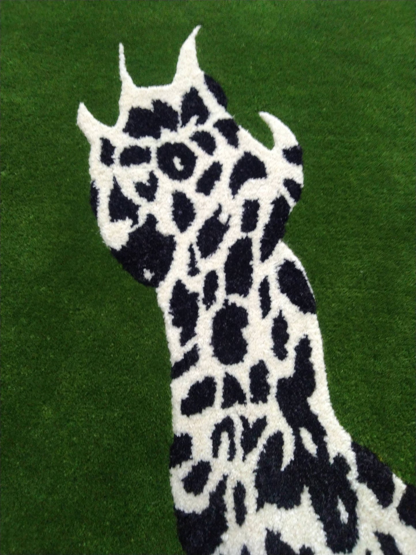 Green Leopard Hand Tufted Rug, Cut Pile Rug, Area Rug, Handmade Rugs, Kids Rug, Customize Rug, Soft Rug
