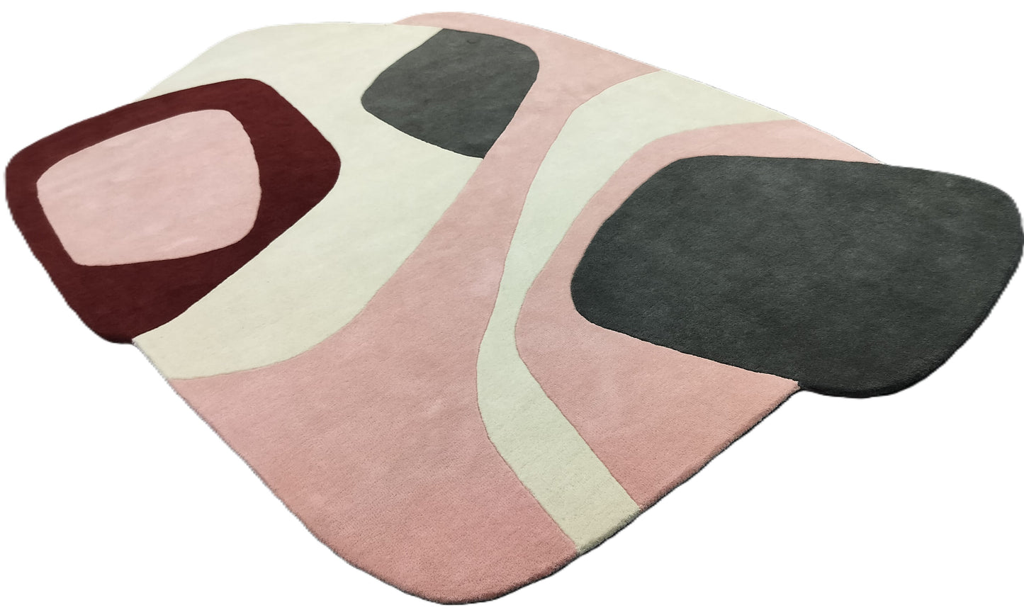 Multi Color Shaped Hand Tufted Rug, Cut Pile Rug, Area Rug, Handmade Rugs, Kids Rug, Customize Rug, Soft Rugs.