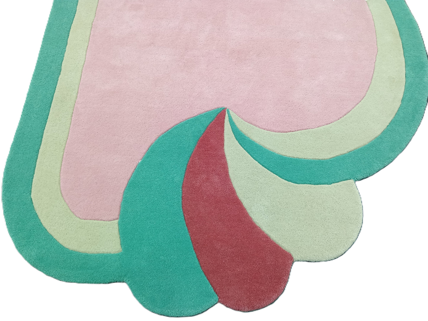 Irregular Shaped Hand Tufted Rug, Cut Pile Rug, Area Rug, Handmade Rugs, Kids Rug, Customize Rug, Soft Rug.