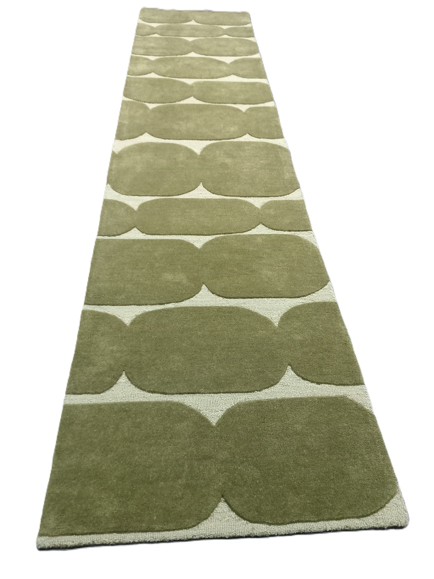 Green High-Low Hand Tufted Rug, Loop-Cut Pile Rug, Area Rug, Handmade Rugs, Kids Rug, Customize Rug, Soft Rugs.