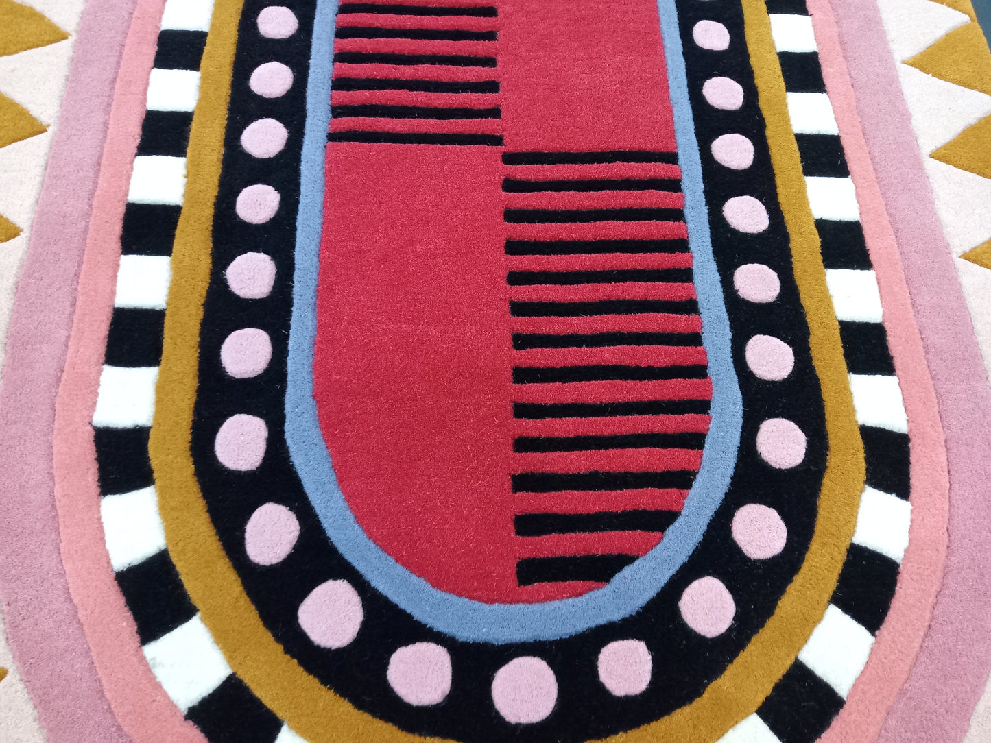 Multi Color Oval Hand Tufted Rug, Cut Pile Rug, Area Rug, Handmade Rugs, Kids Rug, Customize Rug, Soft Rugs.