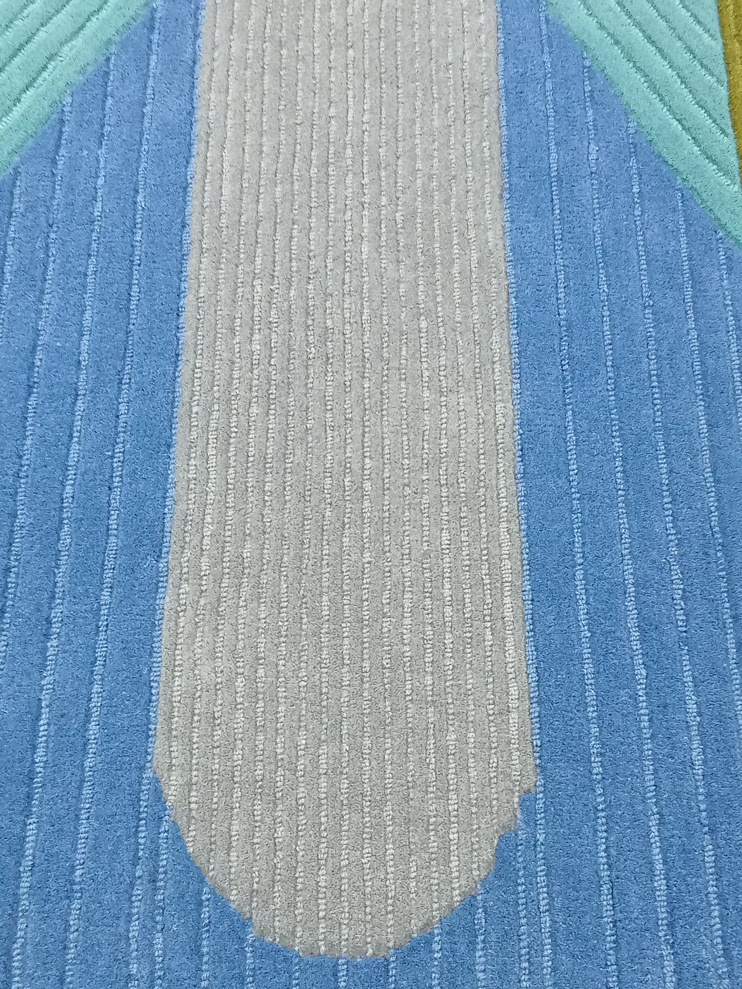 Multi Color Shaped Oval Hand Tufted Rug, Loop-Cut Pile Rug, Area Rug, Handmade Rugs, Kids Rug, Customize Rug, Soft Rugs.