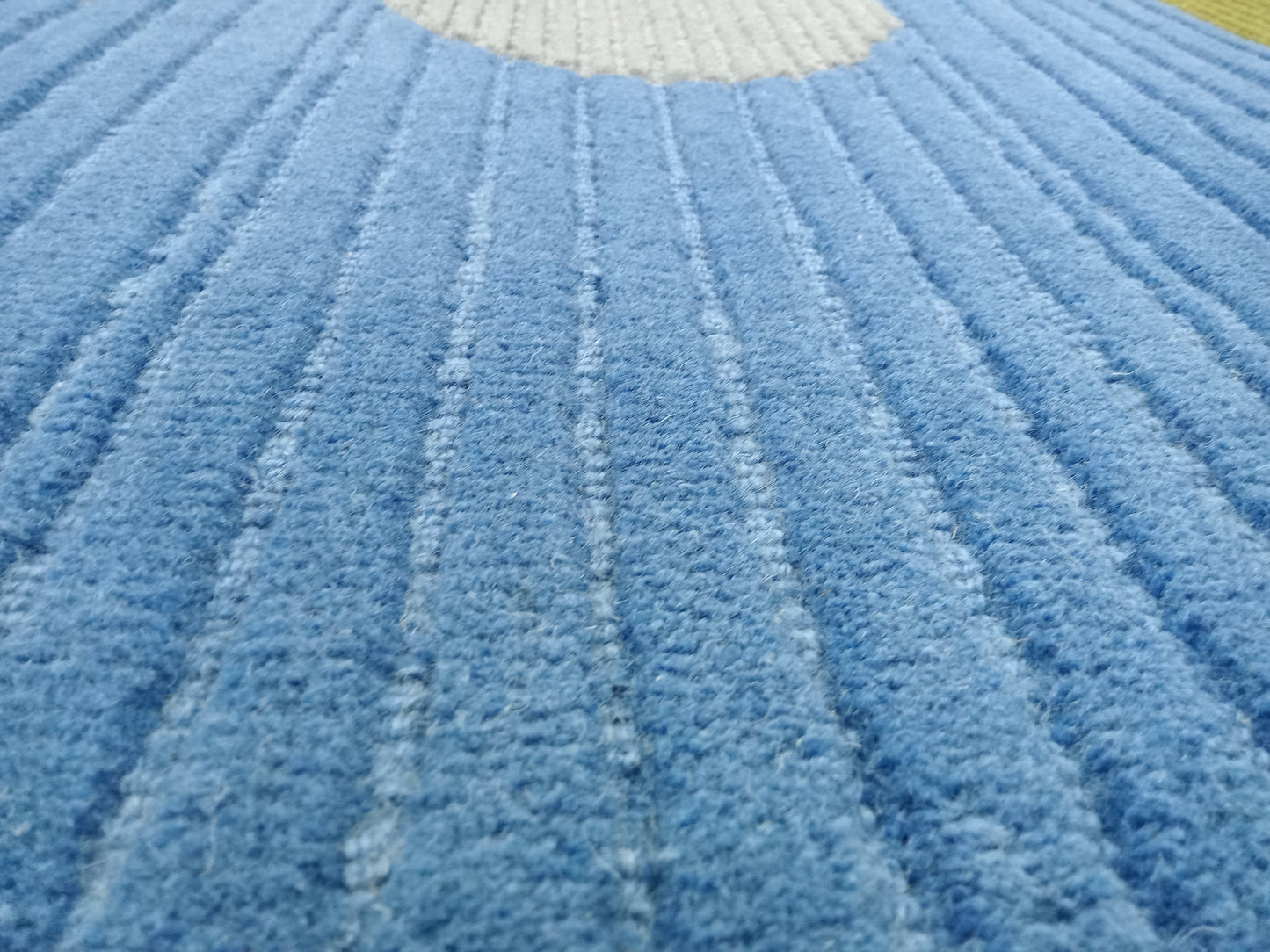 Multi Color Shaped Oval Hand Tufted Rug, Loop-Cut Pile Rug, Area Rug, Handmade Rugs, Kids Rug, Customize Rug, Soft Rugs.