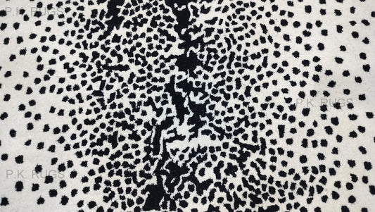 Black Abstract Hand Tufted Rug, Cut Pile Rug, Area Rug, Handmade Rugs, Kids Rug, Customize Rug, Soft Rugs.