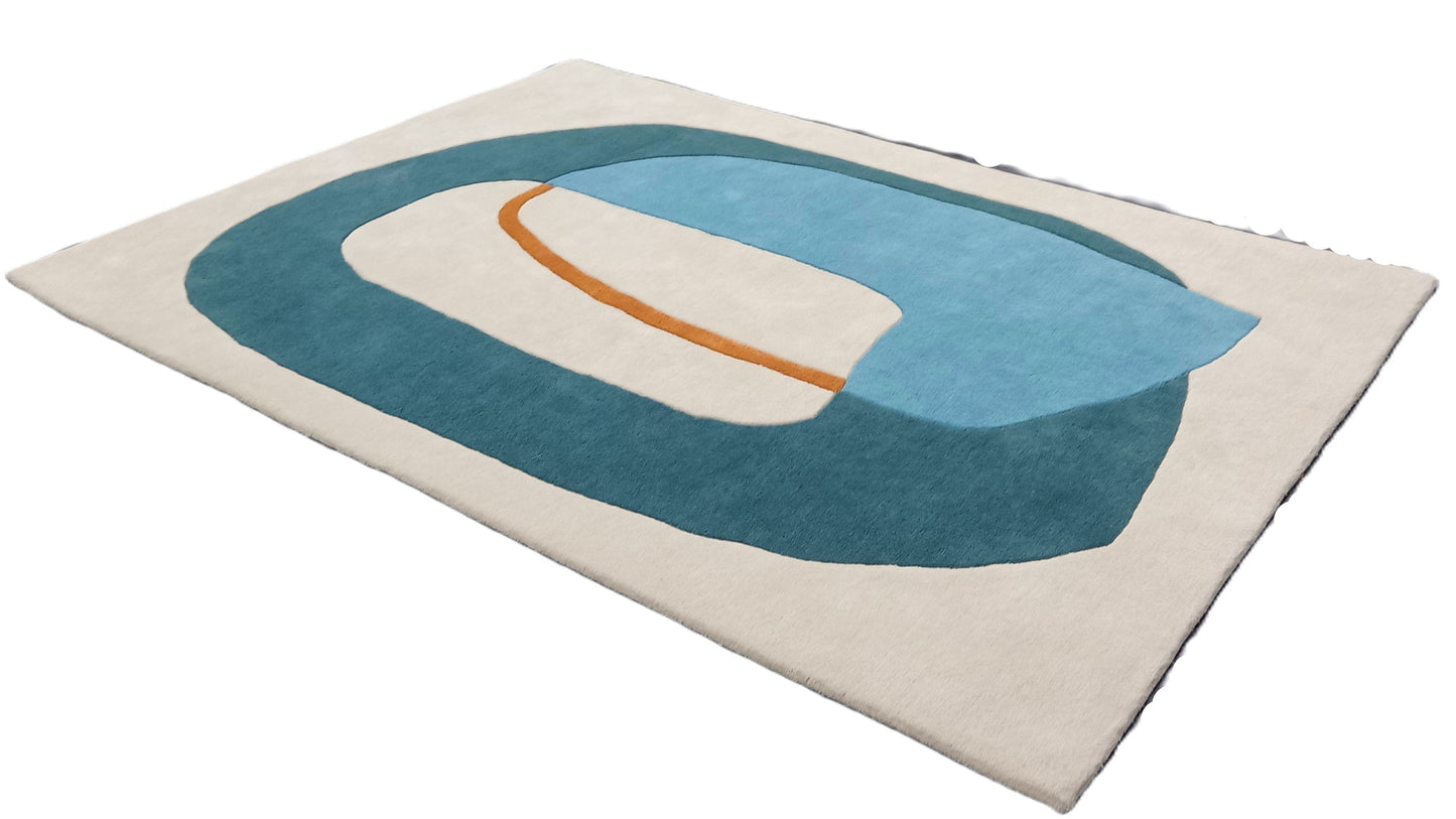 Gold Striped Rectangular Hand Tufted Rug, Cut Pile Rug, Area Rug, Handmade Rugs, Kids Rug, Area Rug, Customize Rug, Soft Rugs.