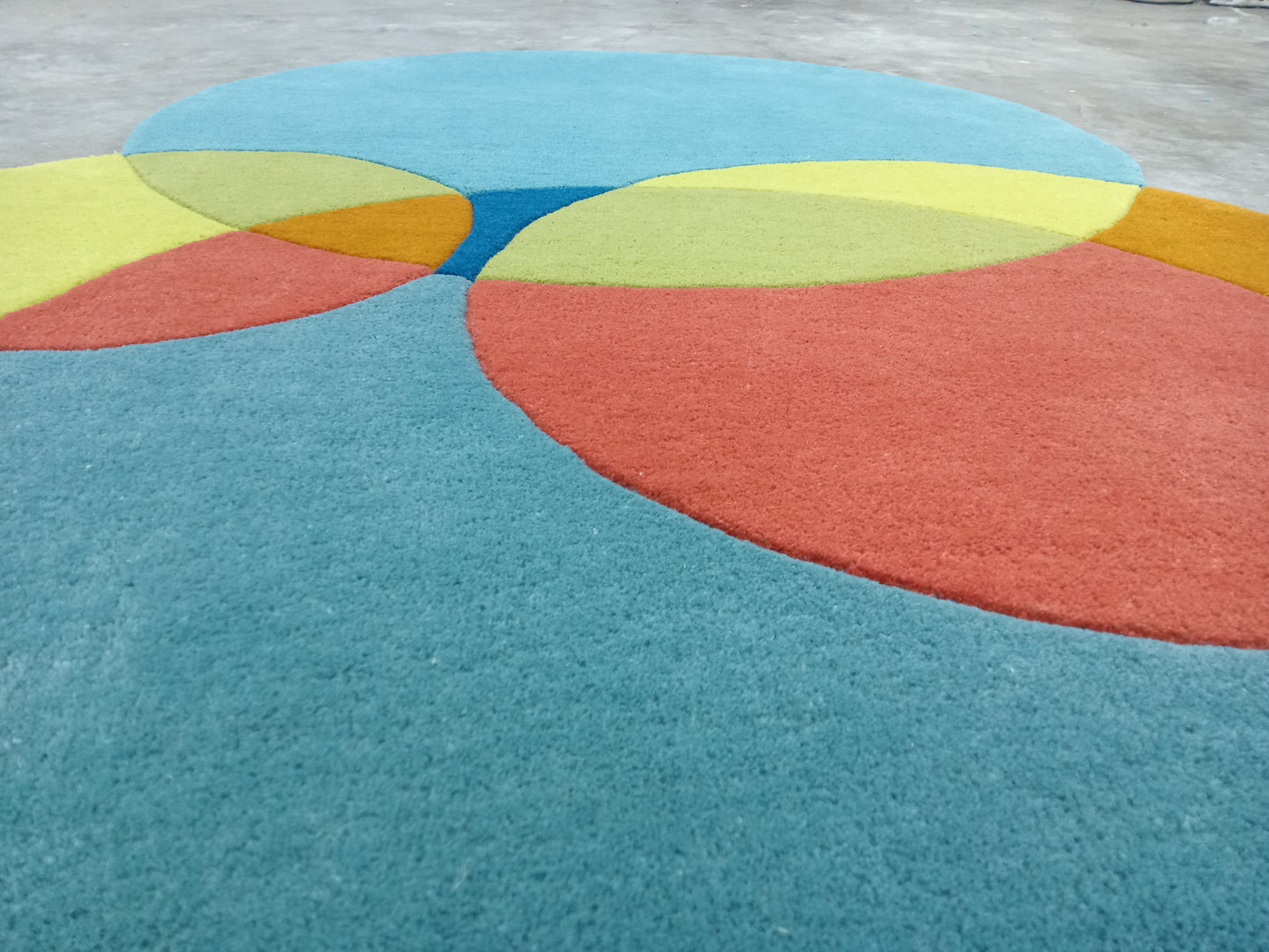 Multi Color Shaped Irregular Print Hand Tufted Rug, Cut Pile Rug, Area Rug, Handmade Rugs, Kids Rug, Customize Rug, Soft Rugs.