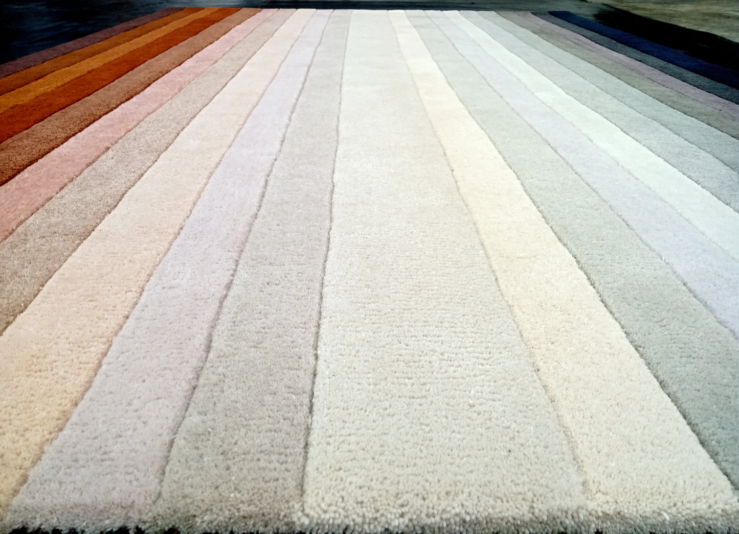 Gradient Multi Color Hand Tufted Rug, Cut Pile Rug, Area Rug, Handmade Rugs, Kids Rug, Customize Rug, Soft Rugs.