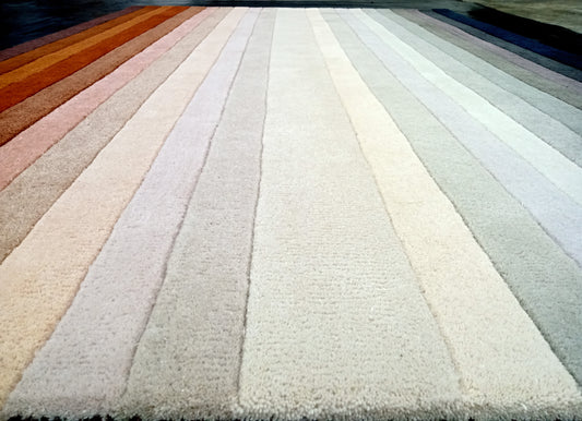 Gradient Multi Color Hand Tufted Rug, Cut Pile Rug, Area Rug, Handmade Rugs, Kids Rug, Customize Rug, Soft Rugs.