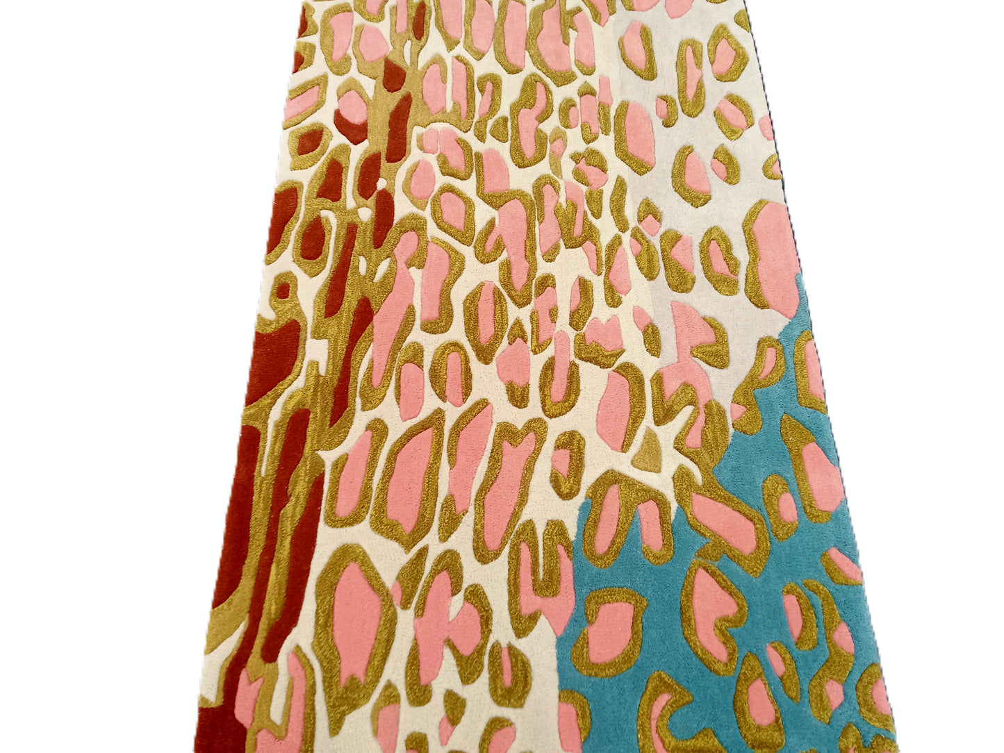 Leopard Skin Multi Color Hand Tufted Rug, Cut Pile Rug, Area Rug, Handmade Rugs, Kids Rug, Customize Rug, Soft Rugs.