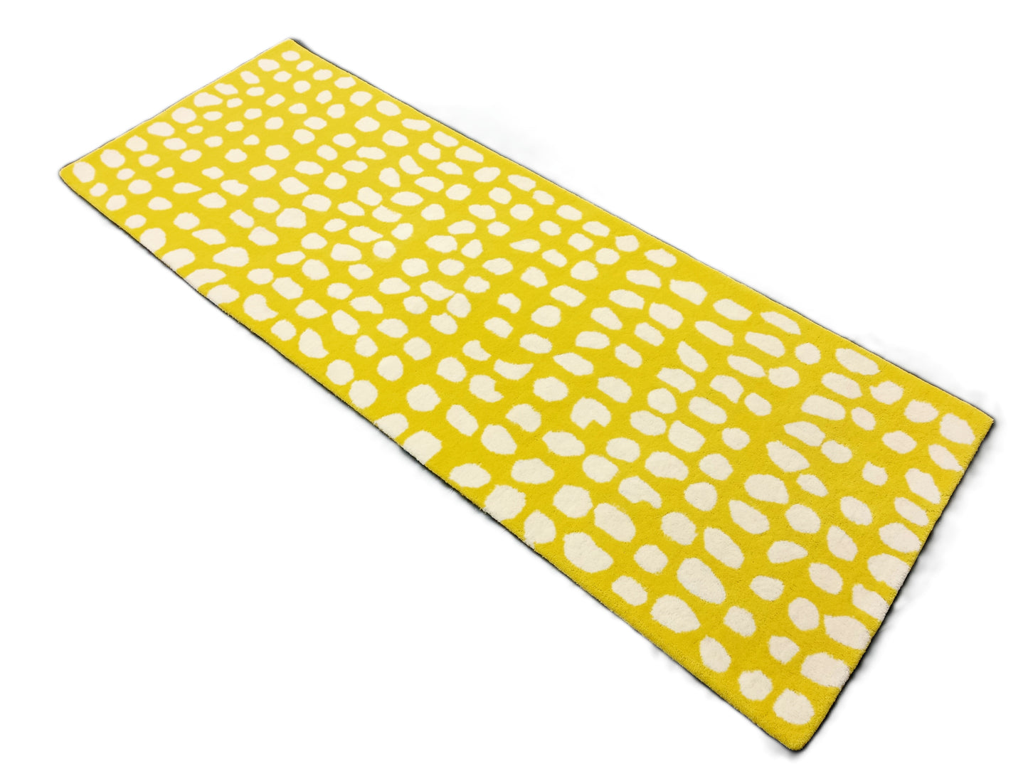 Yellow Leopard Skin Print Hand Tufted Rug, Cut Pile Rug, Area Rug, Handmade Rugs, Kids Rug, Customize Rug, Soft Rugs.
