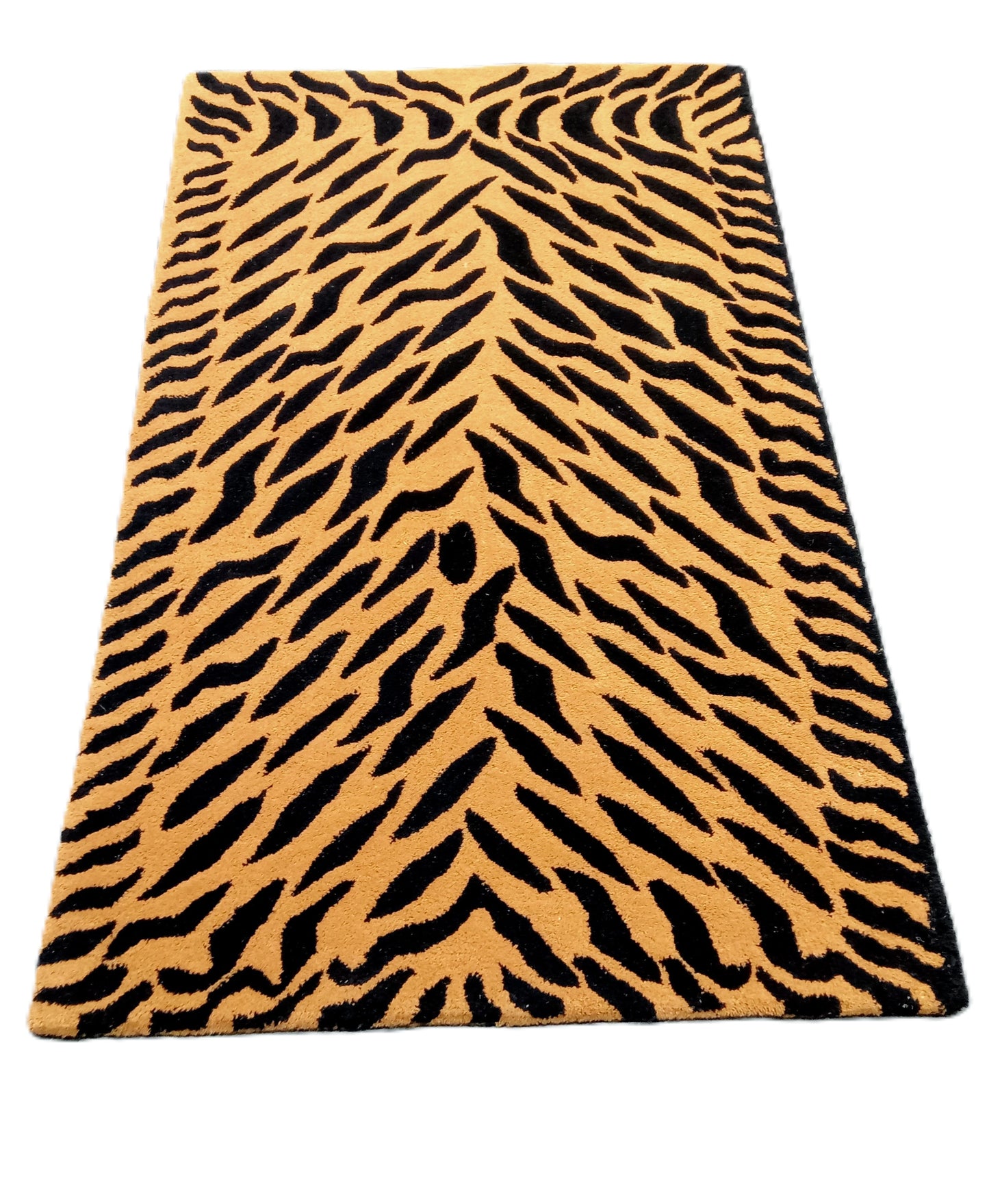 Tiger Skin Print Hand Tufted Rug, Cut Pile Rug, Area Rug, Handmade Rugs, Kids Rug, Customize Rug, Soft Rugs.