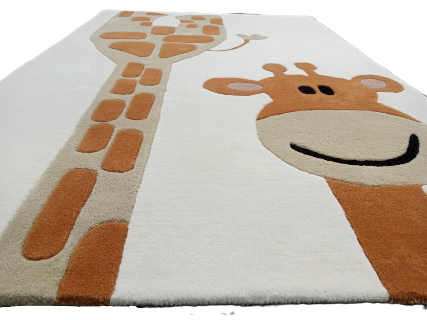 Giraffe Print Design Hand Tufted Rug, Area Rug, Handmade Rugs, Kids Rug, Area Rug, Customize Rug, Soft Rugs.
