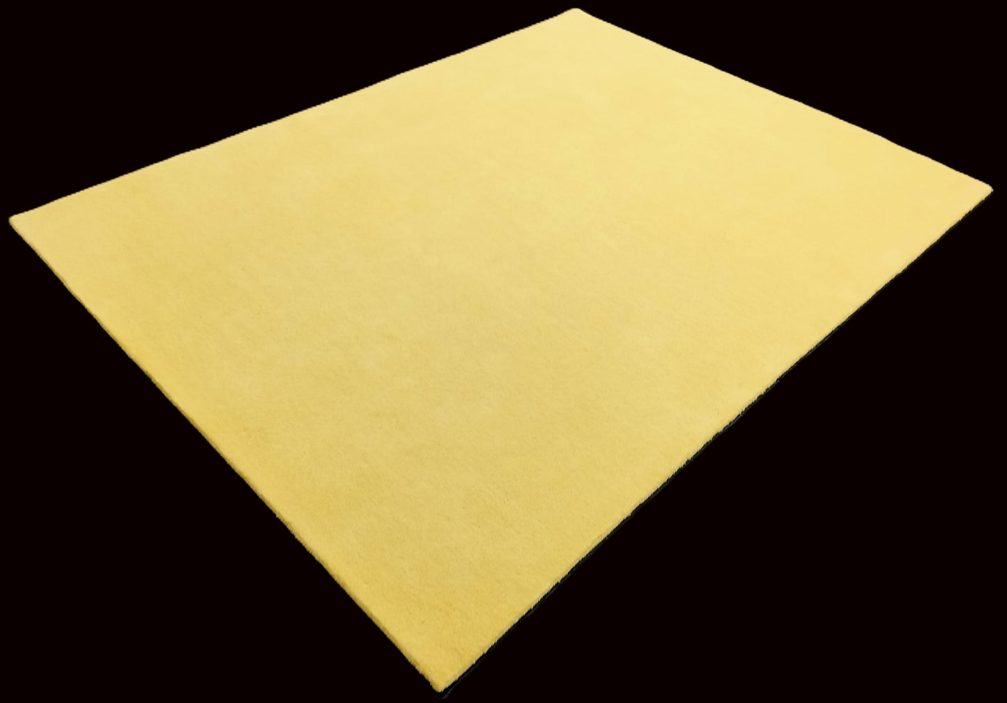 Yellow Solid Color Plain Hand Tufted Rug, Cut Pile Rug, Area Rug, Handmade Rugs, Kids Rug, Customize Rug, Soft Rugs.