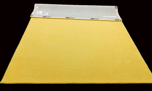 Yellow Solid Color Plain Hand Tufted Rug, Cut Pile Rug, Area Rug, Handmade Rugs, Kids Rug, Customize Rug, Soft Rugs.