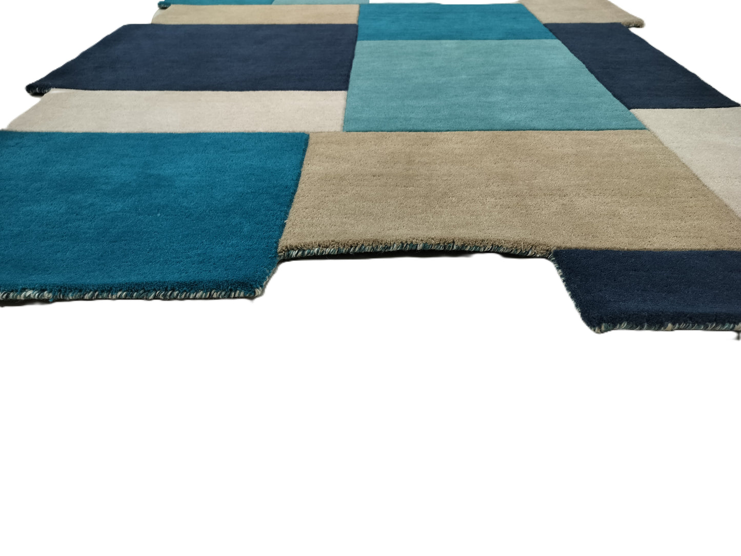 Shaped Boxes Multi Color Hand Tufted Rug, Cut Pile Rug, Area Rug, Handmade Rugs, Kids Rug, Customize Rug, Soft Rug.