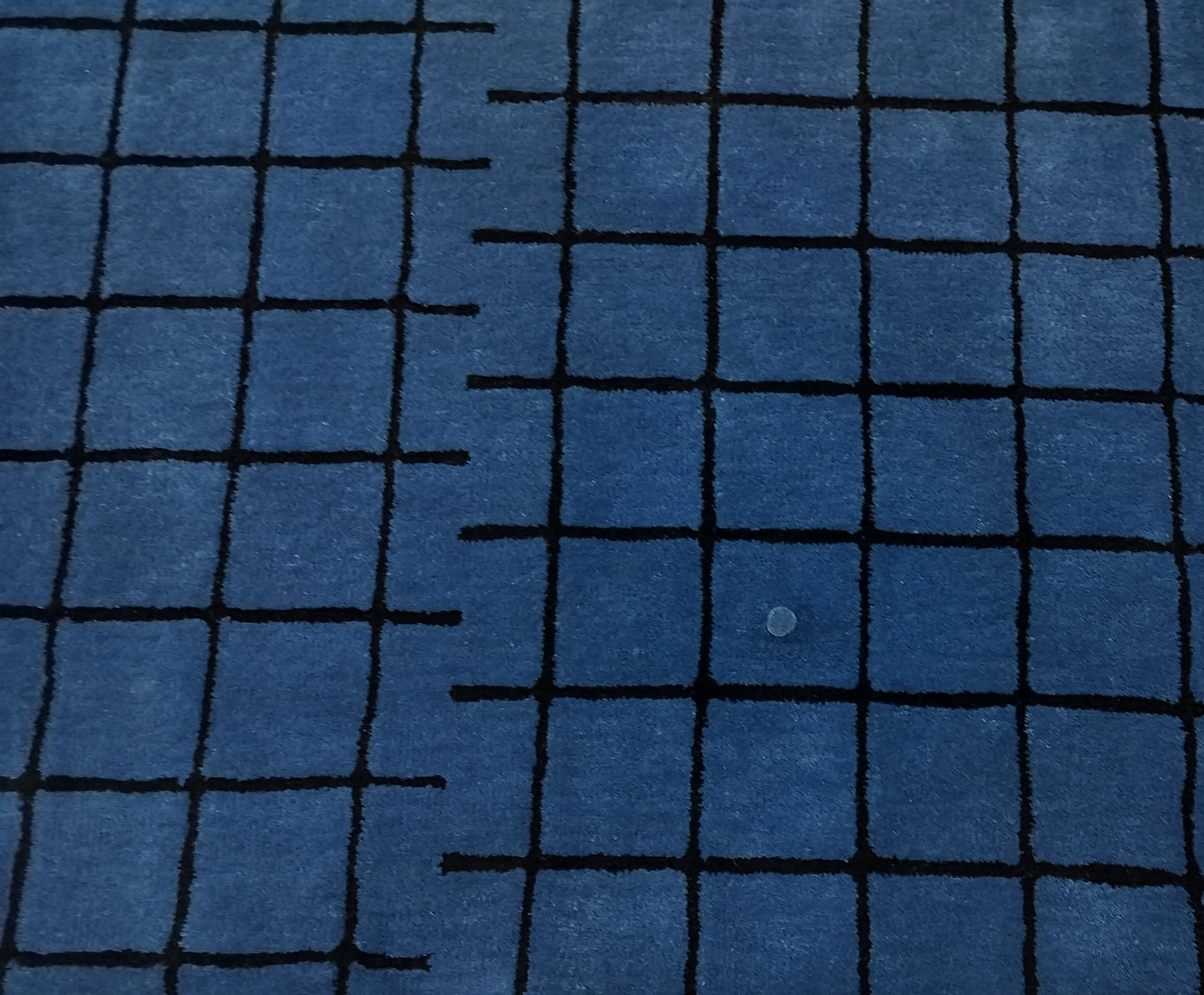 Blue Geometric Hand Tufted Rug, Cut Pile Rug, Area Rug, Handmade Rugs, Kids Rug, Customize Rug, Soft Rug.