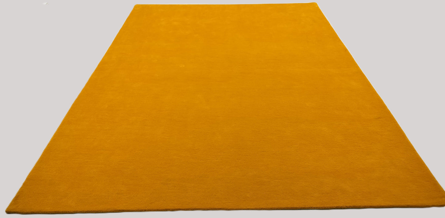 Gold Plain Solid Color Hand Tufted Rug, Cut Pile Rug, Area Rug, Handmade Rugs, Kids Rug, Customize Rug, Soft Rug.