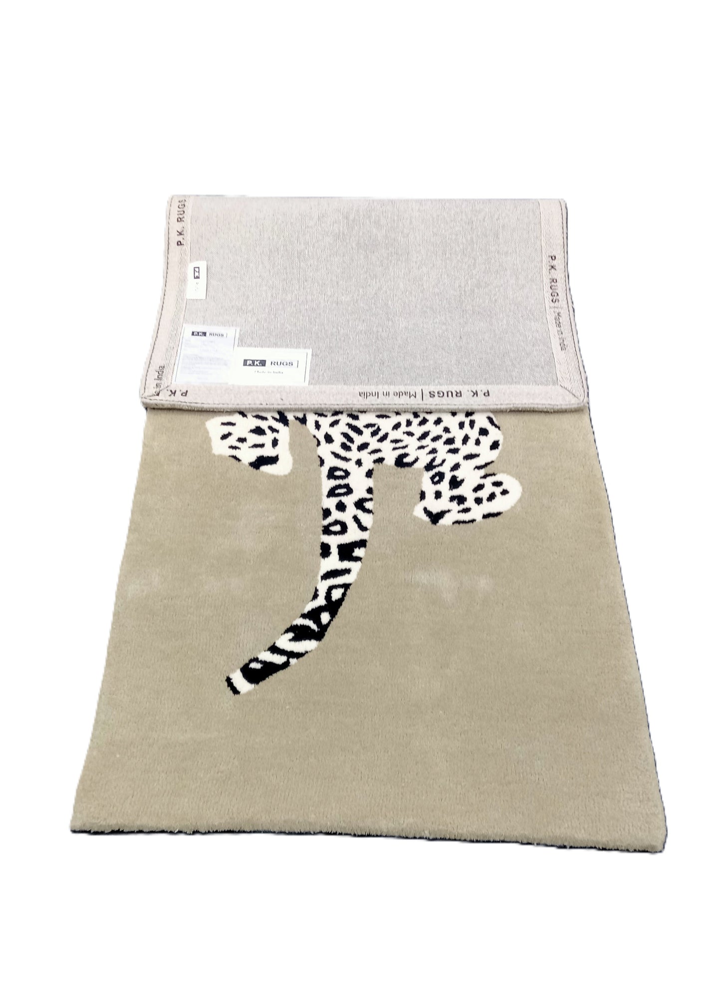 Lime Green Climbing Leopard Hand Tufted Rug, Cut Pile Rug, Area Rug, Handmade Rugs, Kids Rug, Customize Rug, Soft Rugs.