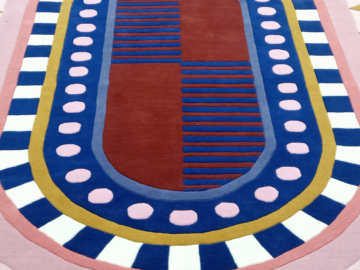 Multi Color Oval Hand Tufted Rug, Area Rug, Handmade Rugs, Kids Rug, Area Rug, Customize Rug, Soft Rugs.
